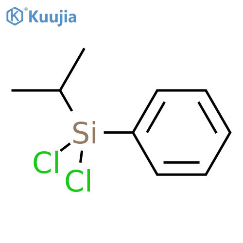 Silane, dichloro(1-methylethyl)phenyl- structure