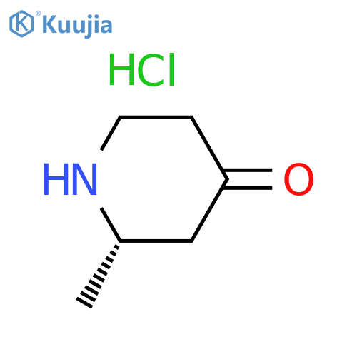 (2S)-2-methylpiperidin-4-one hydrochloride structure