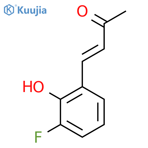 4-(3-fluoro-2-hydroxyphenyl)but-3-en-2-one structure