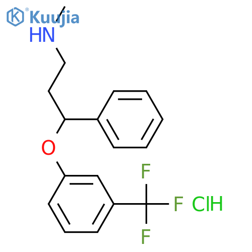 Meta Fluoxetine Hydrochloride structure