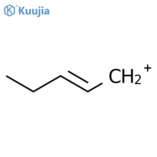 2-Pentenylium structure