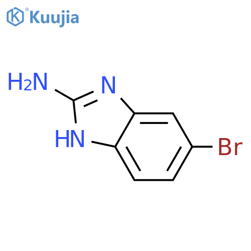 6-bromo-1H-1,3-benzodiazol-2-amine structure