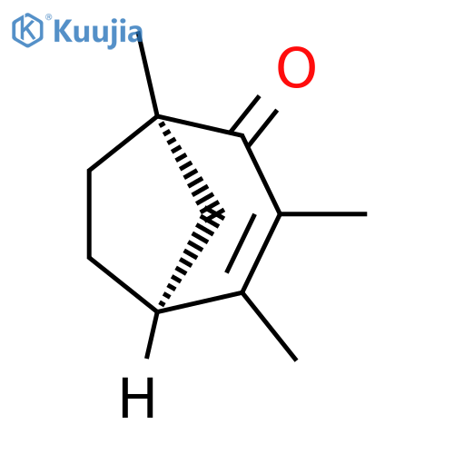(1R,5S)-1,3,4-Trimethylbicyclo[3.2.1]oct-3-en-2-one structure