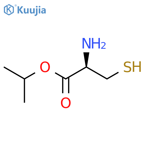 L-Cysteine,1-methylethyl ester structure