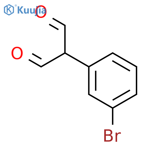 2-(3-Bromophenyl)malondialdehyde structure