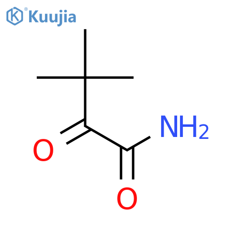 Butanamide, 3,3-dimethyl-2-oxo- structure