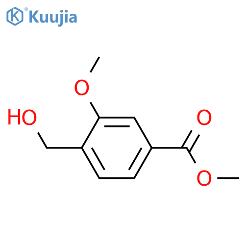 Methyl 4-(hydroxymethyl)-3-methoxybenzoate structure