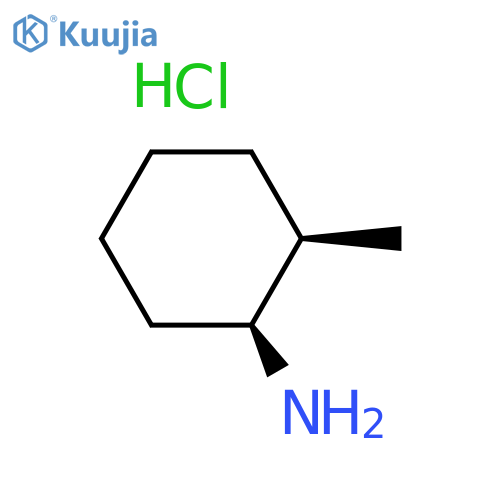 CyclohexanaMine, 2-Methyl-, hydrochloride, cis- structure