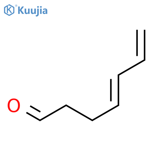 4,6-Heptadienal, (E)- structure