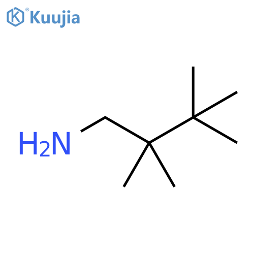 2,2,3,3-tetramethylbutan-1-amine structure