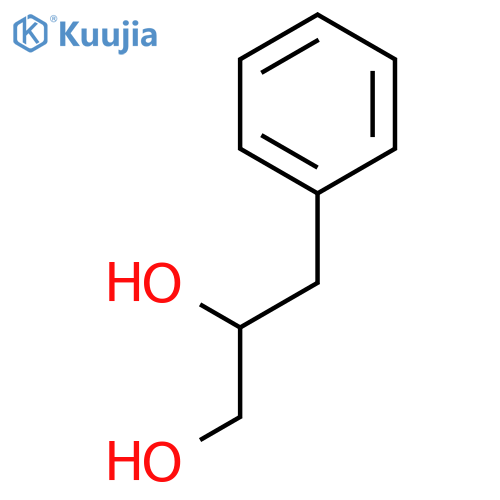 1,2-Propanediol, 3-phenyl-, (R)- structure