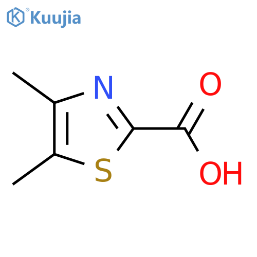 dimethyl-1,3-thiazole-2-carboxylic acid structure