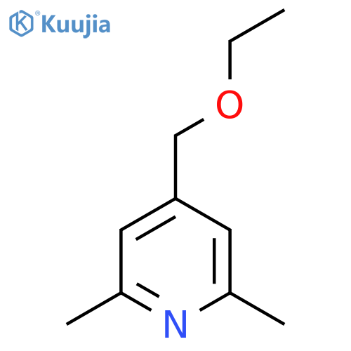4-(Ethoxymethyl)-2,6-dimethylpyridine structure