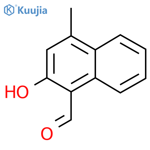 2-Hydroxy-4-methyl-1-naphthaldehyde structure