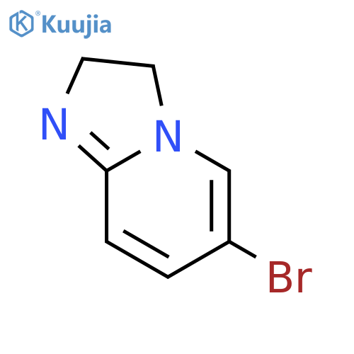6-Bromo-2,3-dihydro-imidazo1,2-apyridine structure