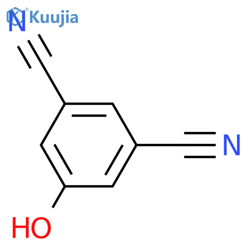 5-Hydroxyisophthalonitrile structure