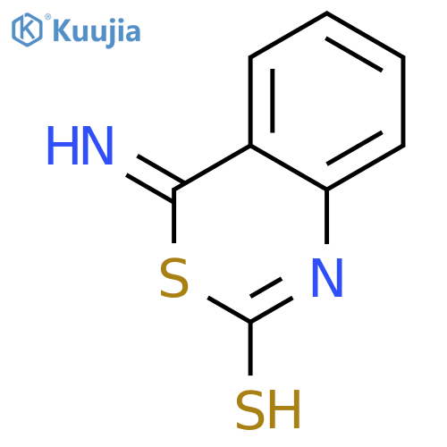 4-IMINO-4H-3,1-BENZOTHIAZINE-2-THIOL structure