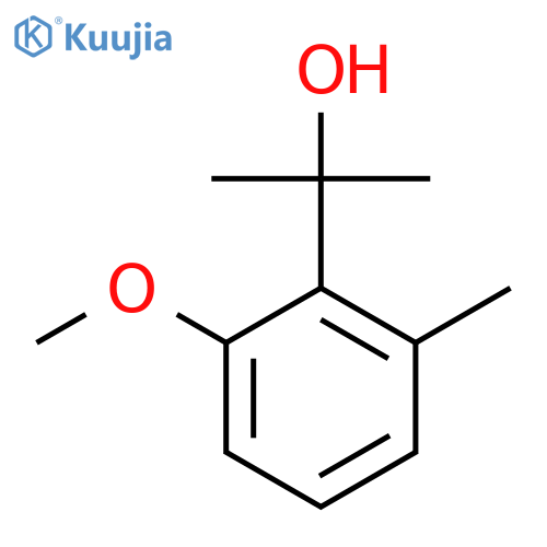 2-(2-methoxy-6-methylphenyl)propan-2-ol structure