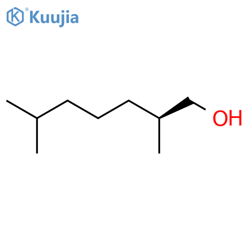 1-Heptanol, 2,6-dimethyl-, (S)- structure