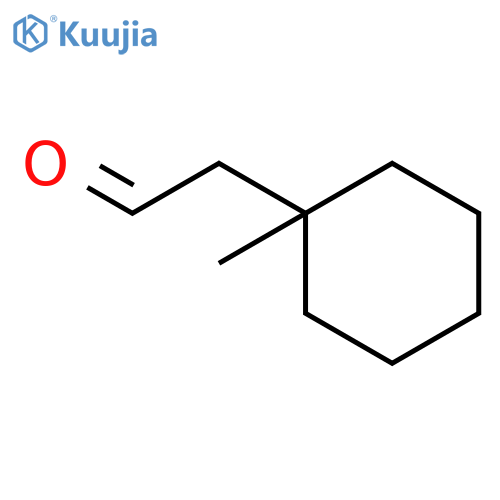 2-(1-methylcyclohexyl)acetaldehyde structure