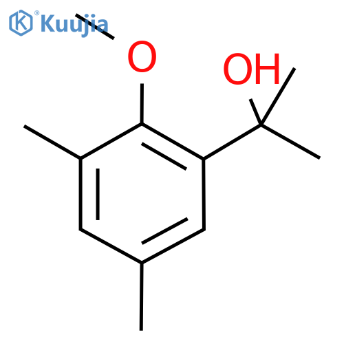 2-(2-Methoxy-3,5-dimethylphenyl)propan-2-ol structure