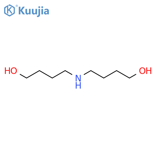 4,4'-Azanediylbis(butan-1-ol) structure