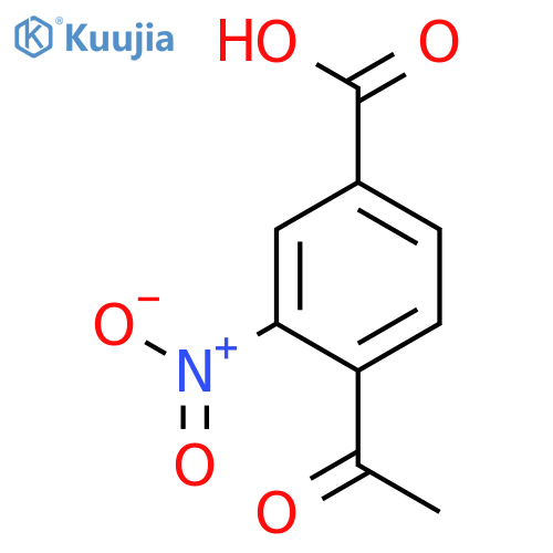 4-Acetyl-3-nitrobenzoic Acid structure