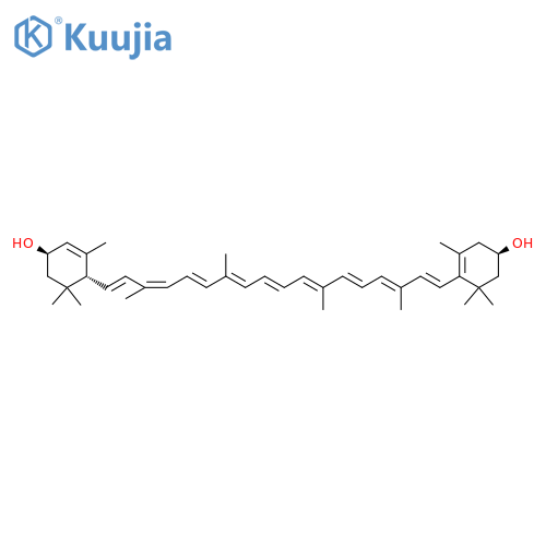 b,e-Carotene-3,3'-diol, (3R,3'R,6'R,9'-cis)- structure