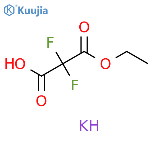 Propanedioicacid,2,?2-?difluoro-?,1-?ethylester,potassiumsalt(1:1) structure