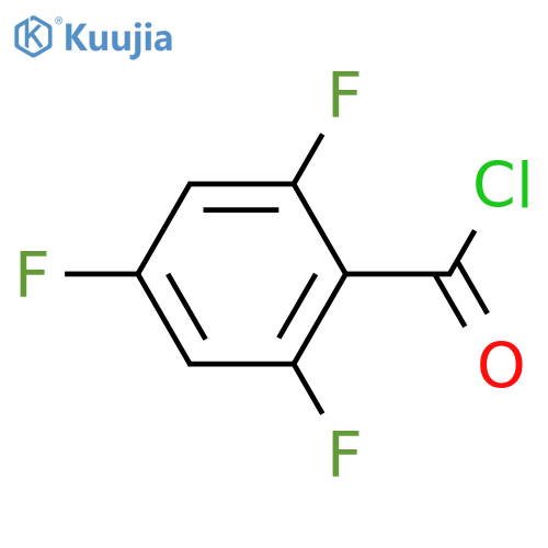 2,4,6-trifluorobenzoyl chloride structure
