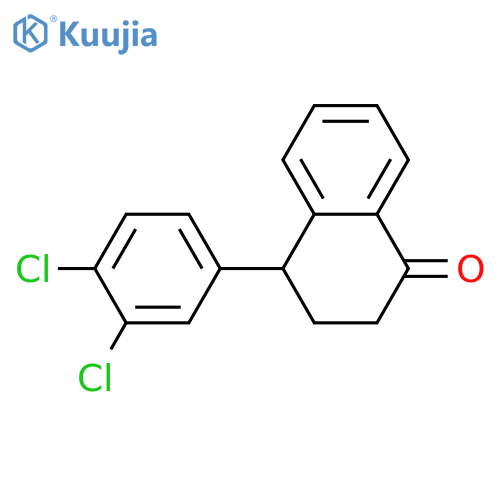 rac 4-(3,4-Dichlorophenyl)-3,4-dihydro-1(2H)-naphthalenone structure