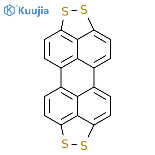 PERYLO[3,4-CD:9,10-C'D']BIS[1,2]DITHIOLE structure