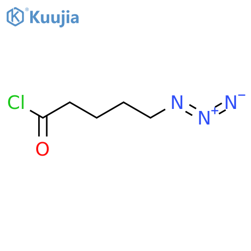 PENTANOYL CHLORIDE, 5-AZIDO- structure