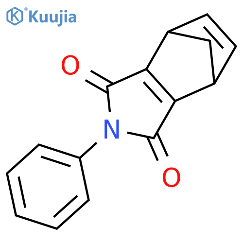4,7-METHANO-1H-ISOINDOLE-1,3(2H)-DIONE, 4,7-DIHYDRO-2-PHENYL- structure