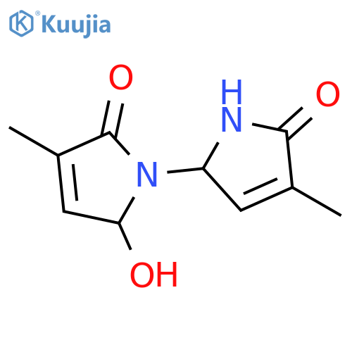 5-Hydroxy-3,4'-dimethyl-[1,2'-bipyrrole]-2,5'(2'H,5H)-dione structure