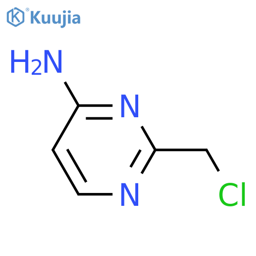 2-(Chloromethyl)pyrimidin-4-amine structure