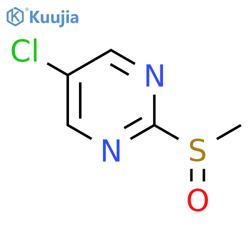 5-Chloro-2-(methylsulfinyl)pyrimidine structure