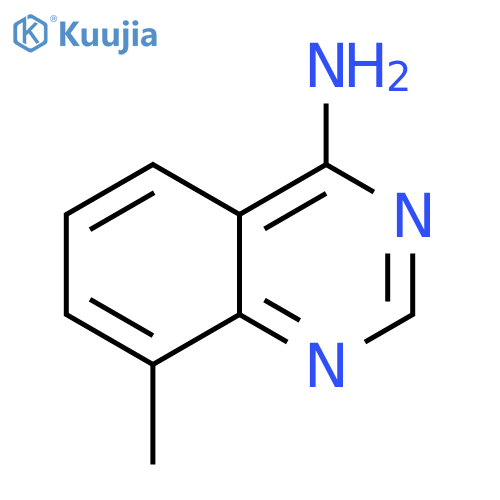 4-Quinazolinamine, 8-methyl- structure