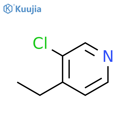 3-Chloro-4-ethylpyridine structure