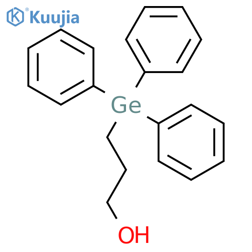 1-Propanol, 3-(triphenylgermyl)- structure