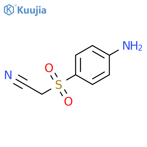 2-(4-Aminobenzenesulphonyl)acetonitrile structure