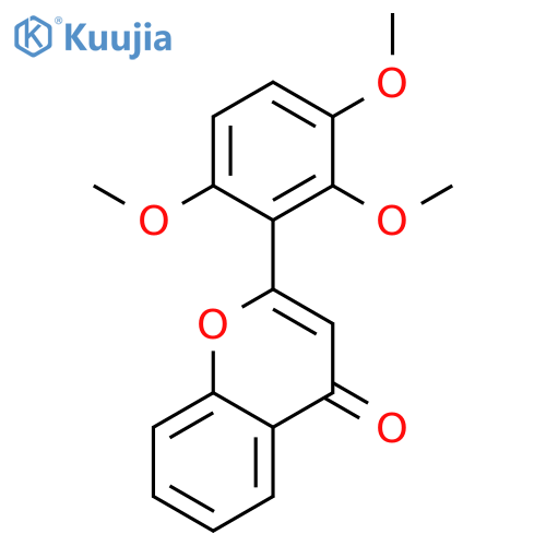 2',3',6'-Trimethoxyflavone structure