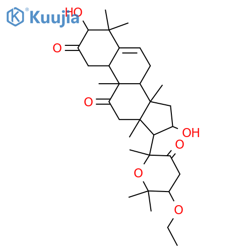 20,25-Epoxy-3,16,24-trihydroxycucurbit-5-ene-2,11,22-trione; (3α,16α,20S,24R)-form, 24-Et ether structure