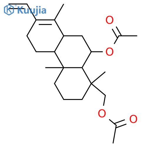13,15-Cassadiene-6,18-diol; 6β-form, Di-Ac structure