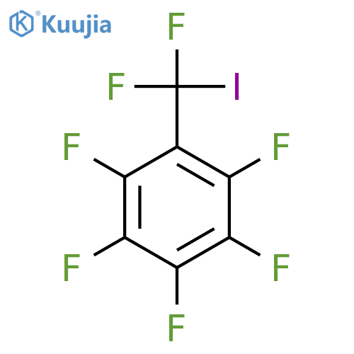 Benzene,1-(difluoroiodomethyl)-2,3,4,5,6-pentafluoro- structure