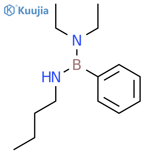 Boranediamine, N'-butyl-N,N-diethyl-1-phenyl- structure