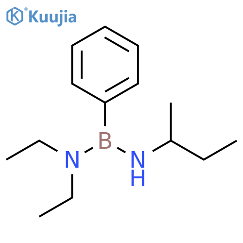 Boranediamine, N,N-diethyl-N'-(1-methylpropyl)-1-phenyl- structure