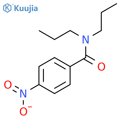 4-nitro-N,N-dipropylbenzamide structure