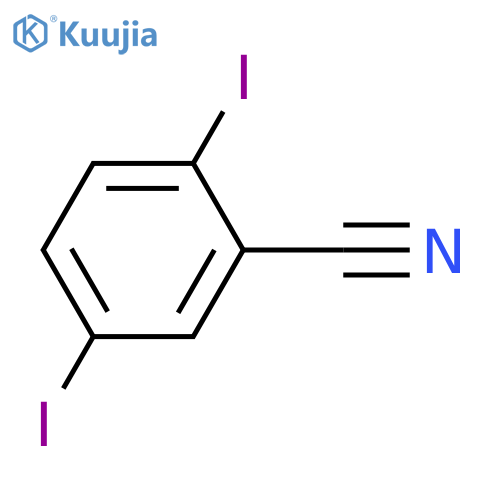 2,5-Diiodobenzonitrile structure