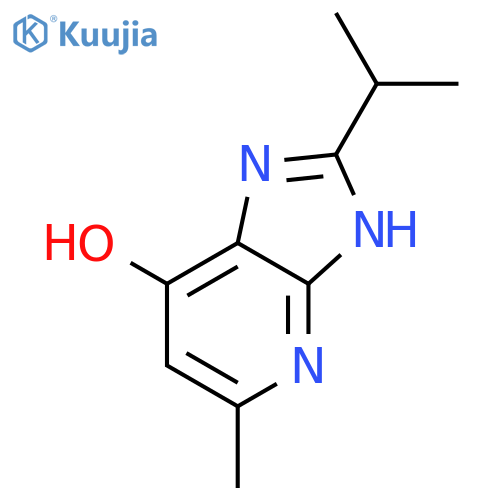 5-methyl-2-(1-methylethyl)-3H-Imidazo[4,5-b]pyridin-7-ol structure